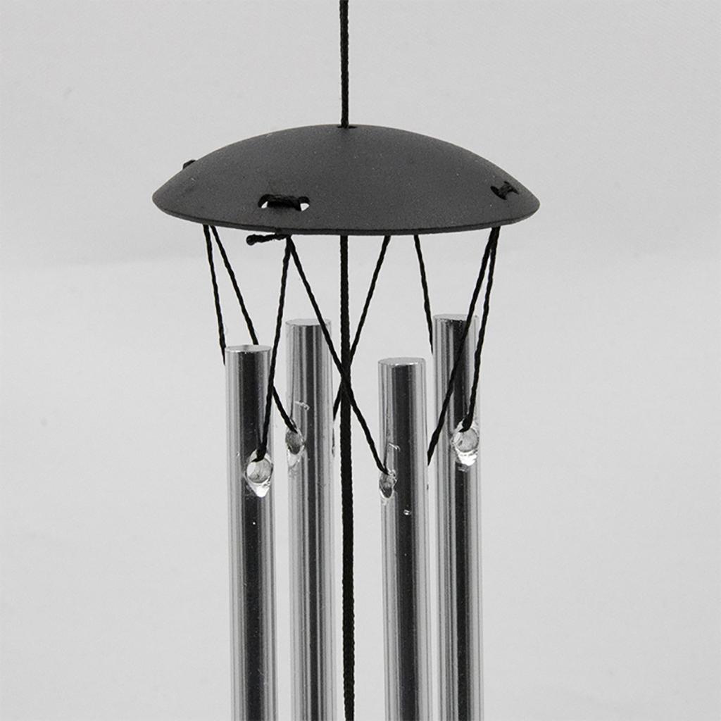 Hummingbird  Design Stainless Steel 4 Bells Wind Chimes Bell Hanging Decor 