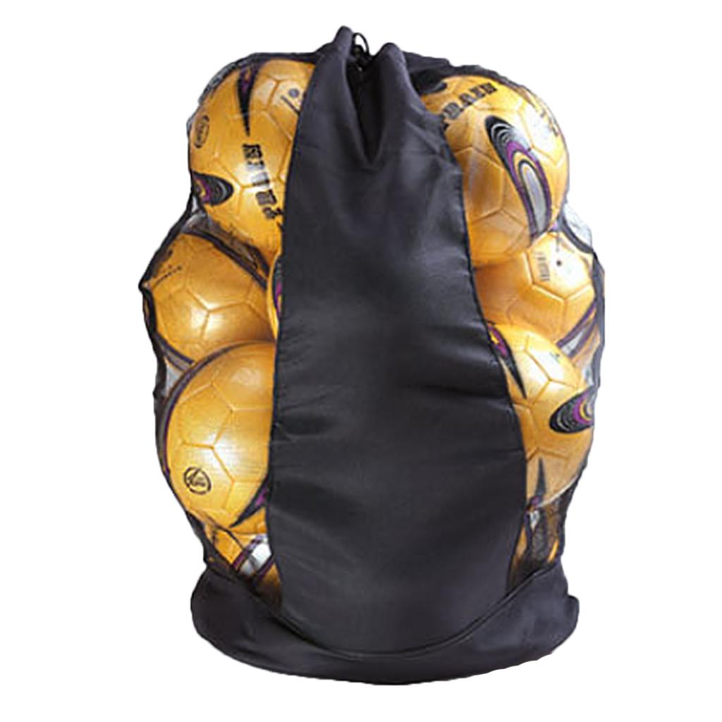 Large Heavy Duty Soccer Ball/Basketball/Volleyball Mesh Bag Adjustable 1#