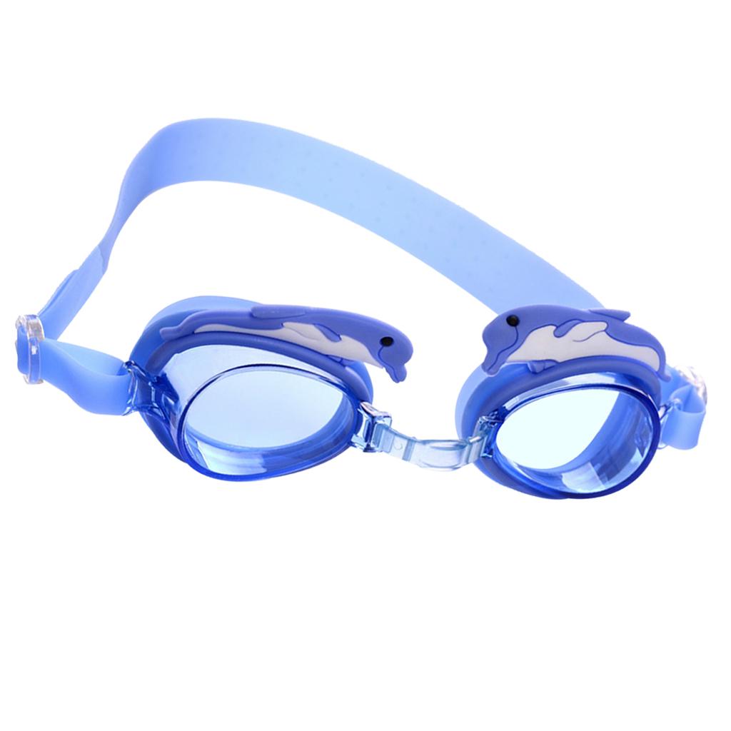 Swimming Goggles Anti Fog UV Protection Swim Glasses for Kids Blue