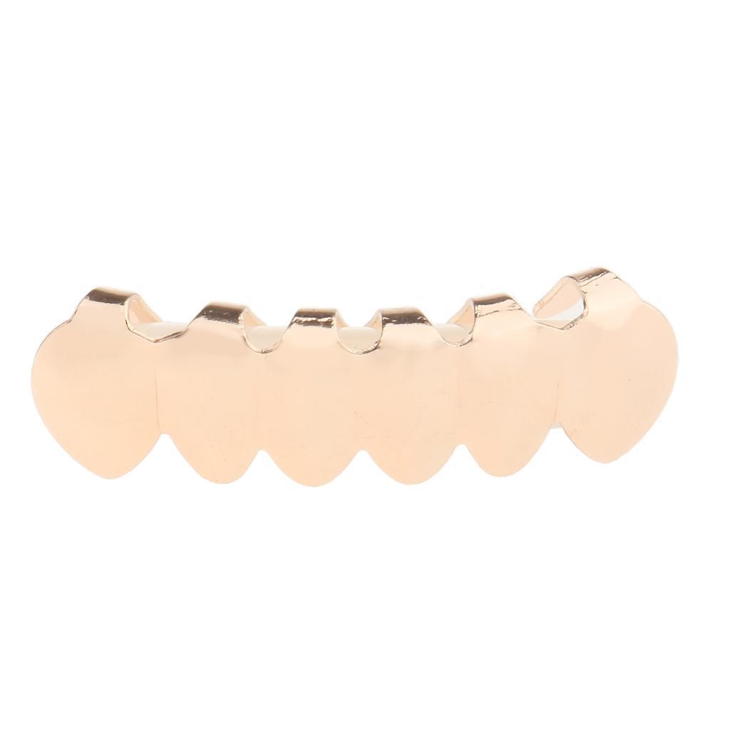 18k Plaqué Or Hip Hop Appareil Dentaire Amovible Qualité Pour Maquillage 1paire