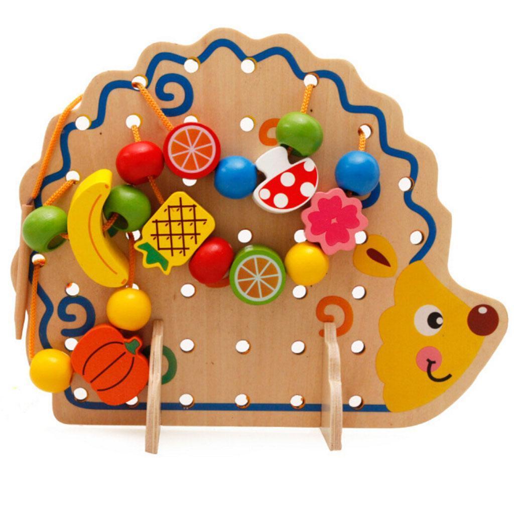 Wooden Montessori Educational Toy Kids Learning Math Letters Logic Puzzles Games