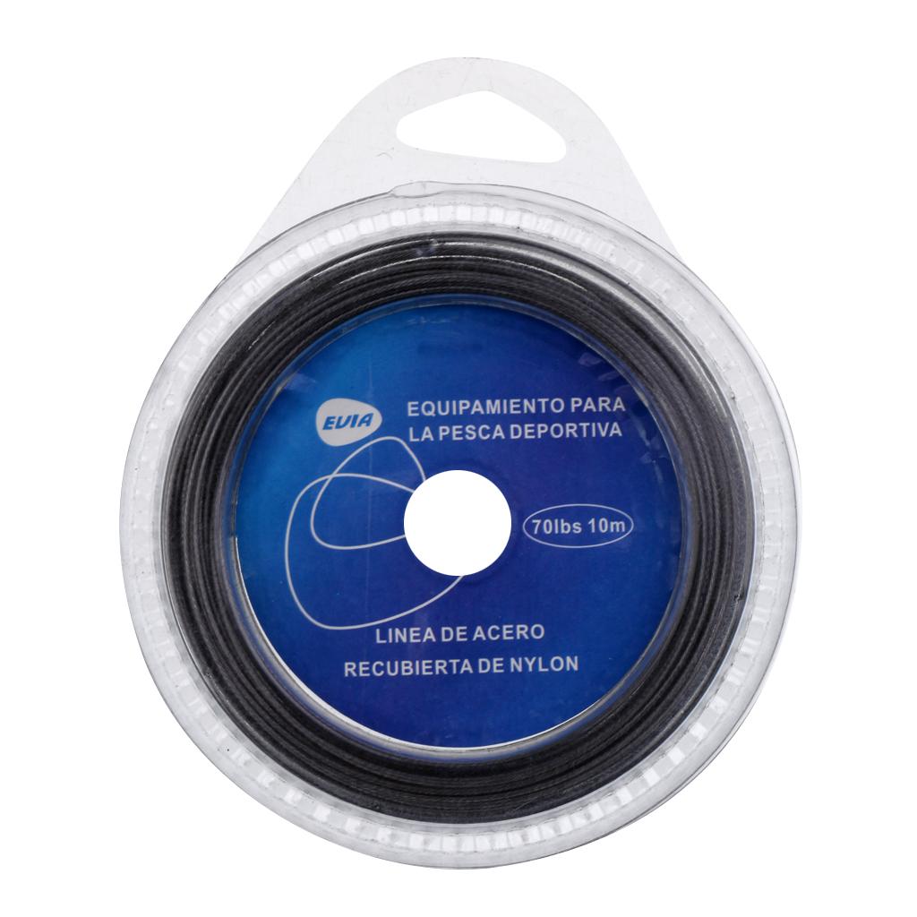 Stainless Steel Wire Lures Leader Trace Fishing Lines 10m 7 Strands 70lbs 