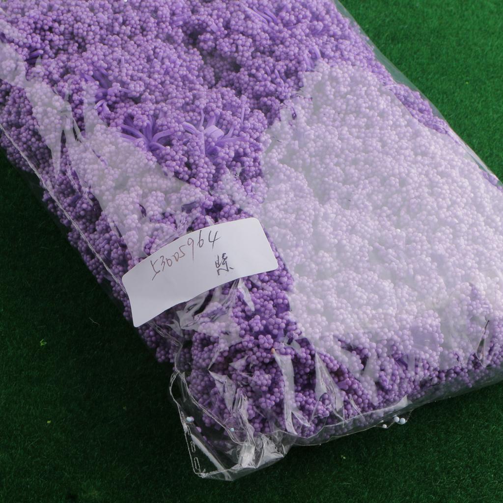 144 Heads Artificial PE Flower Gypsophila Lavender Plant Wedding DIY Purple