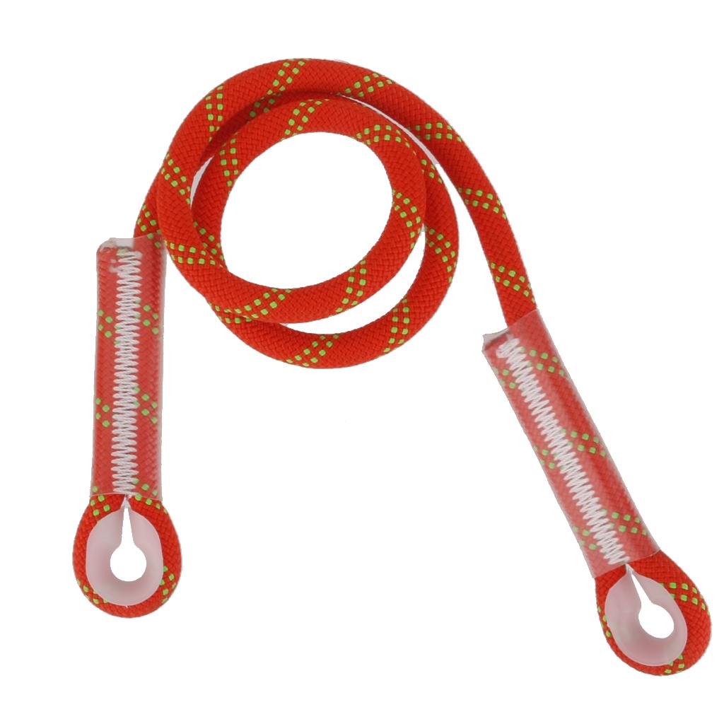 100cm Orange Rock Climbing Mountaineering Fall Protection Rope  