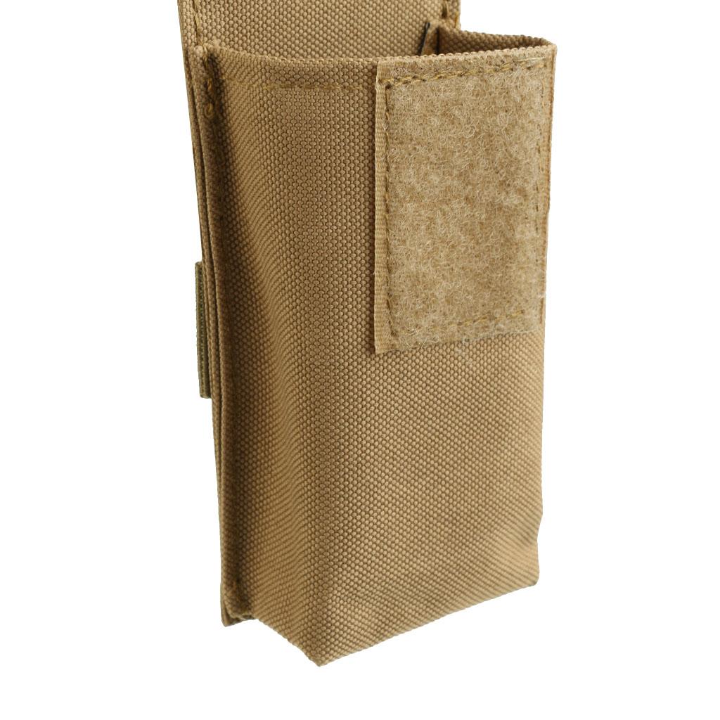 Outdoor Tactical Tourniquet Pouch with Medical Shears Slot Khaki