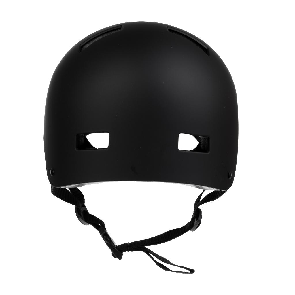 Pro Adjustable Skateboard / Skate Helmet CPSC ASTM Certified L Black