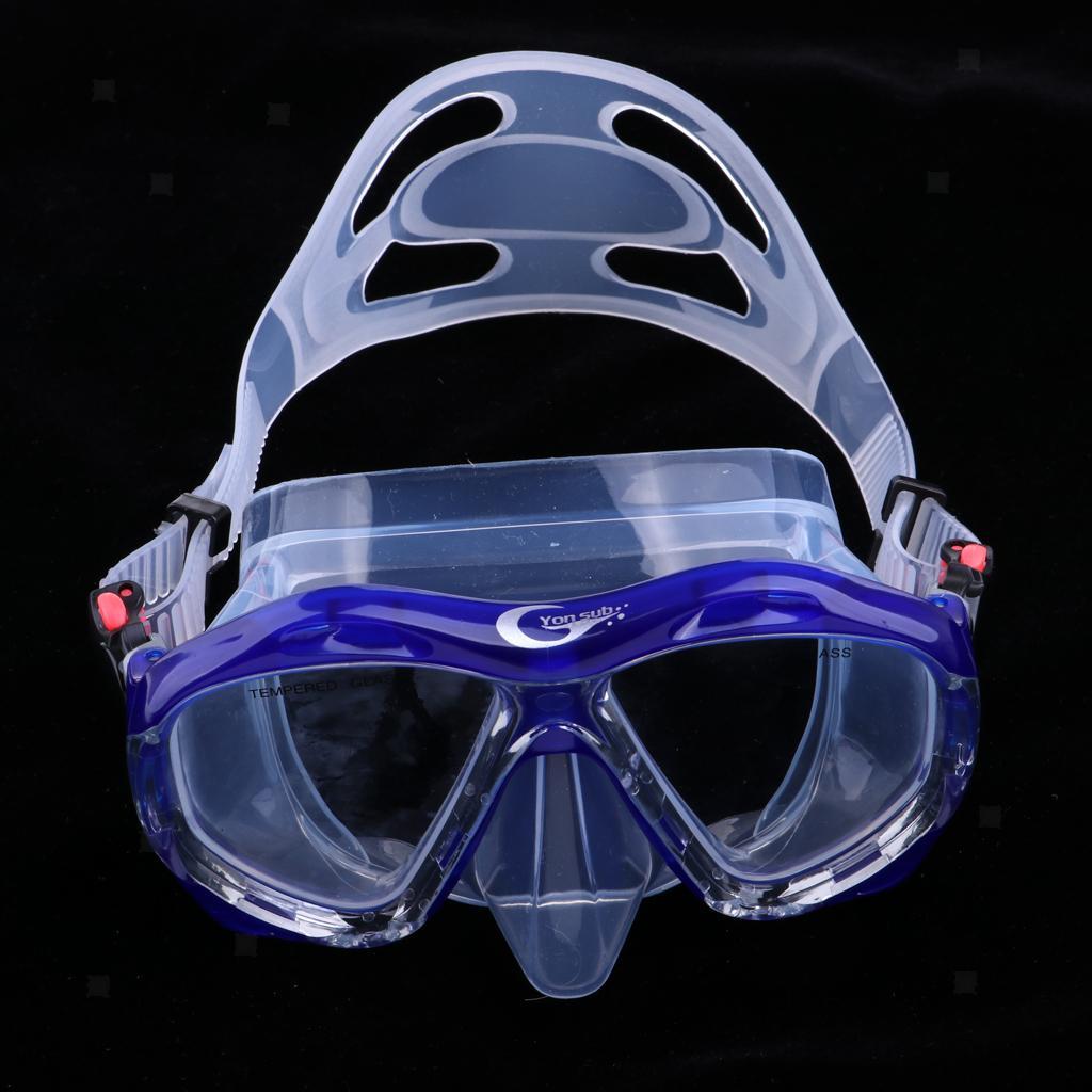 Damen Herren Taucherbrille UV Schutz Tauchmaske Tauchermaske mit 