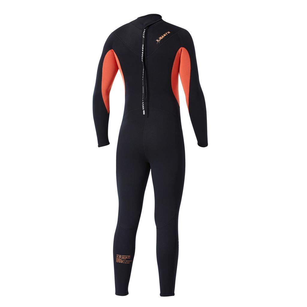 3mm Male Diving Wetsuit One-Piece Diving Suit Jumpsuit Rash Guard Kayaking