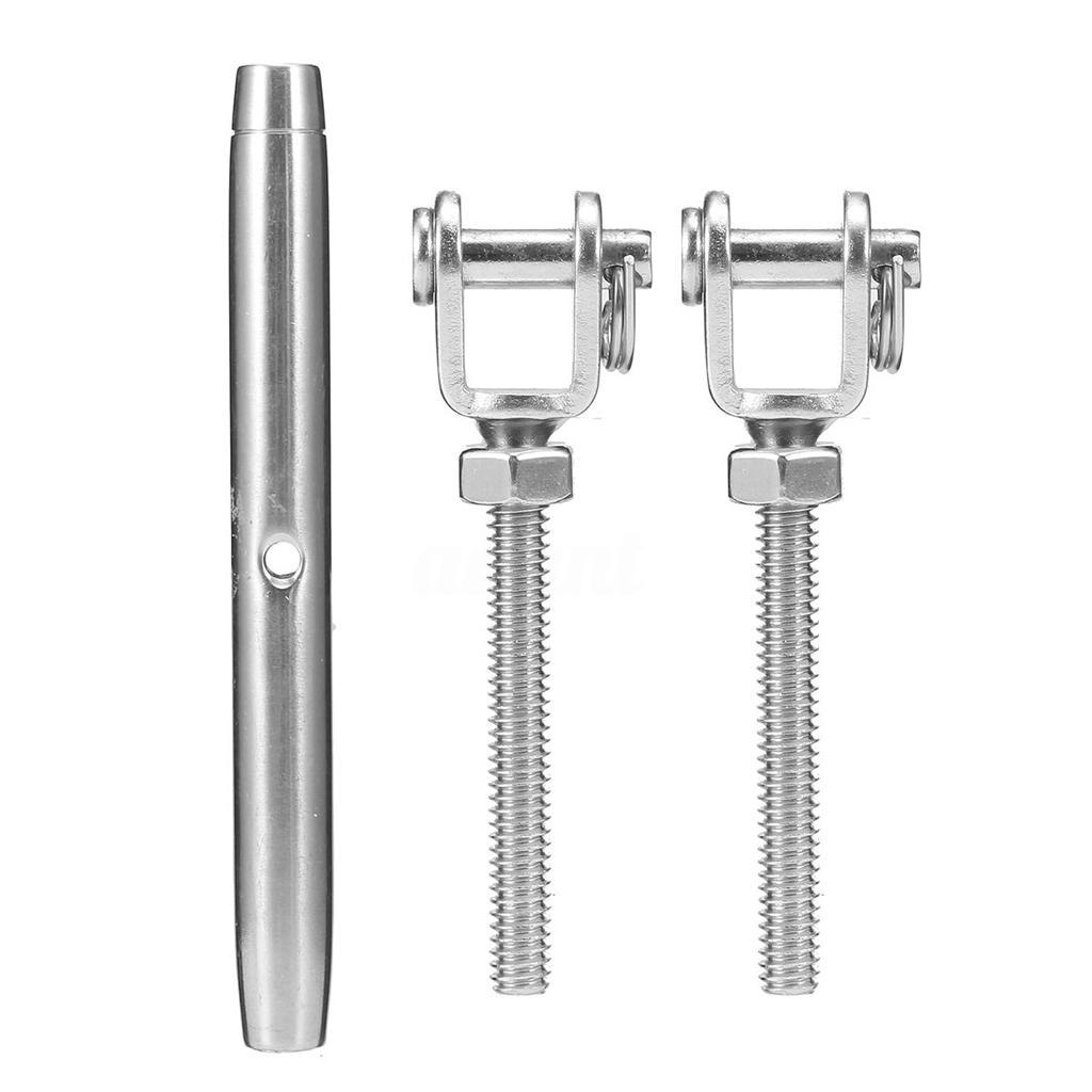 Tendeur de Mâchoire Fermé Jaw Turnbuckle Travail Magnétique en Acier Inox