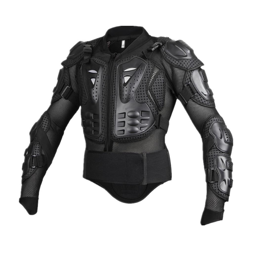 Los hombres motocicleta cuerpo seguridad chaqueta motocross motocicleta spine protector