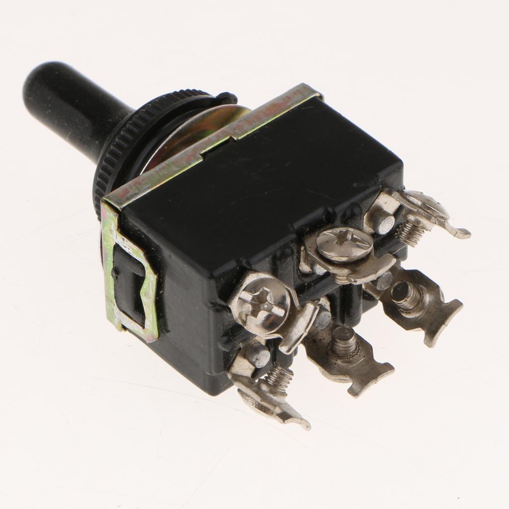 Strong Toggle Switch Flick ON//OFF//ON Momentary Car Dash 15A 250V SPDT Waterproof