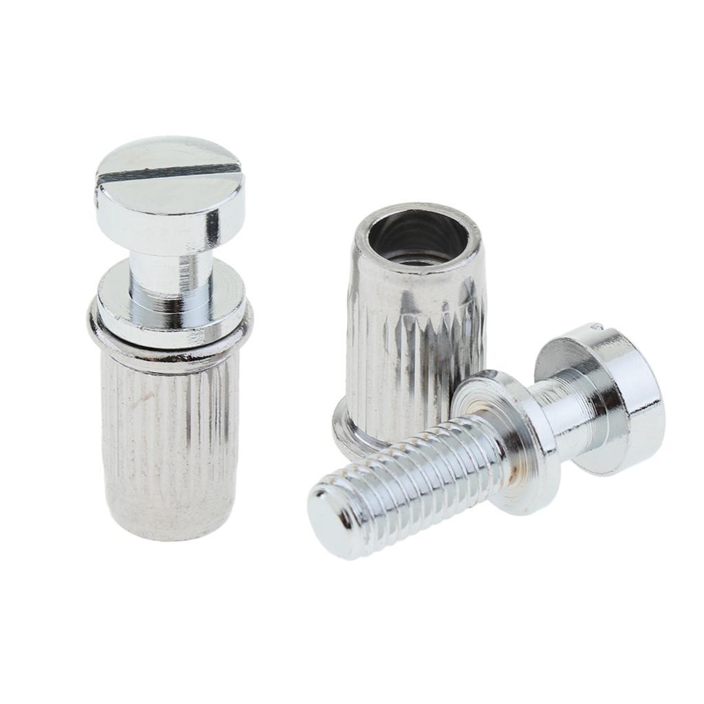 2 stücke Gitarre Verriegelung Tailpiece Stop Bar Posts für LP E gitarre