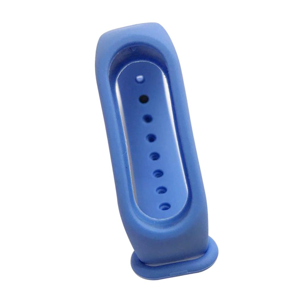 Replacement TPU Silicone Wrist Strap for Xiaomi 2 Smart Bracelet blue