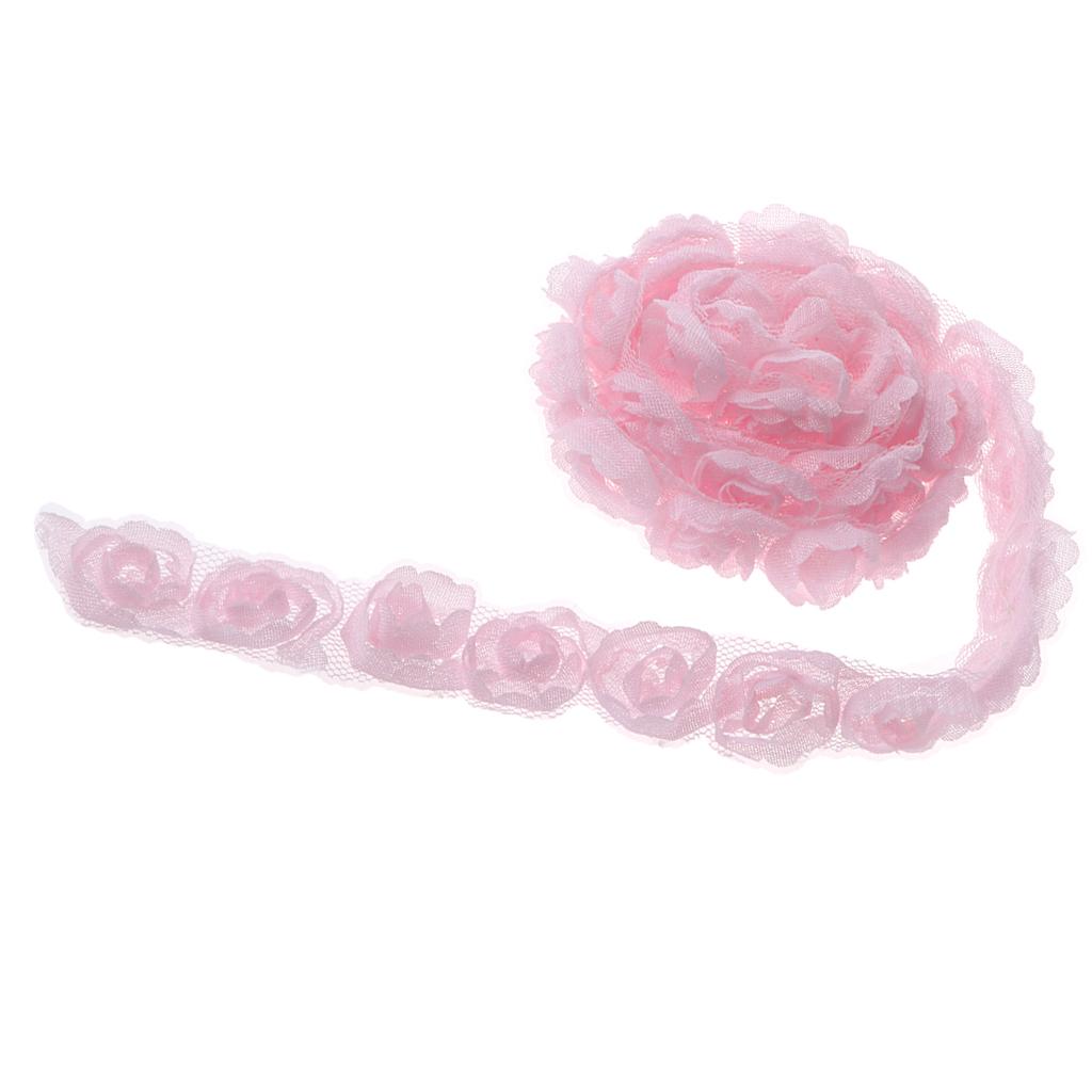 Cute Rose Flower Strap Charms for cell phone decorations, clothes pink