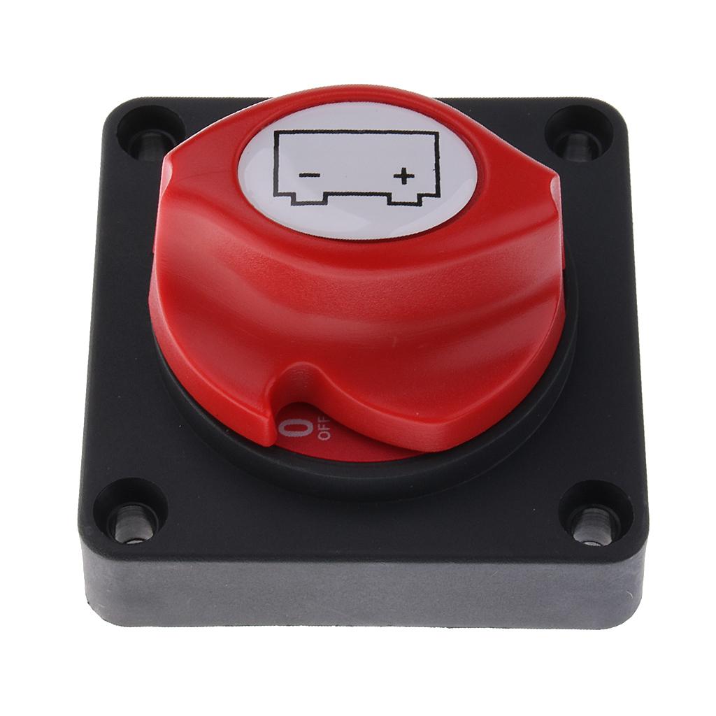 275A Car Truck Boat Battery Disconnect Rotary Isolator Cut Off Kill Switch for Car, Van, Boat, Rv, Truck, etc