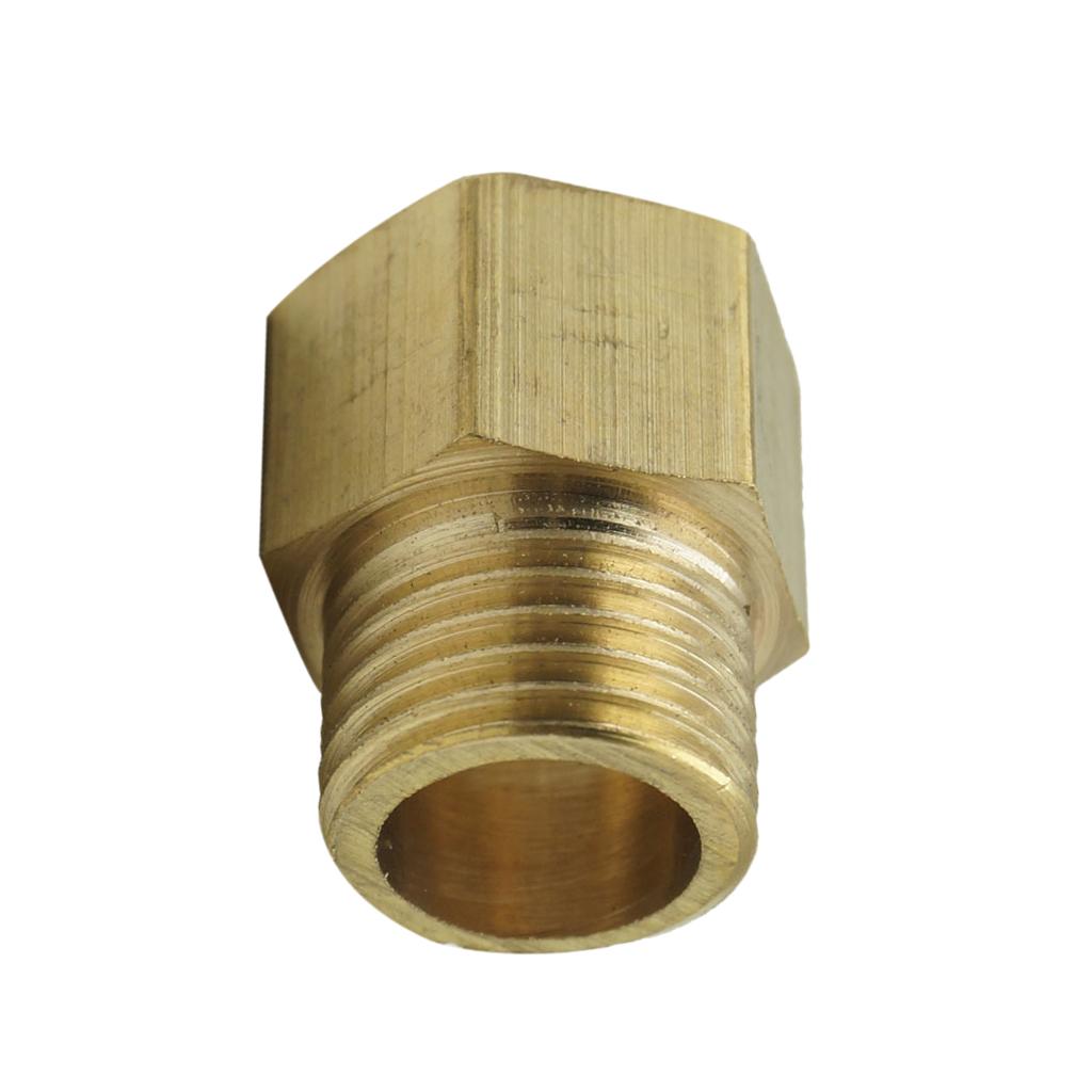 1-1/2 Inch Brass Barbed Double End Hose Tube Pipe Fitting Thread Connector