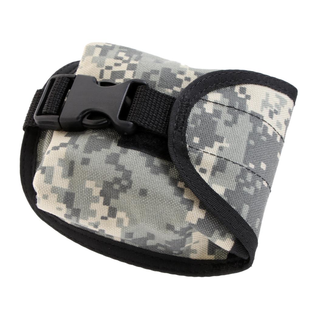 Scuba Diving Weight Pocket Quick Release Buckle Strap Pouch Digital Camo