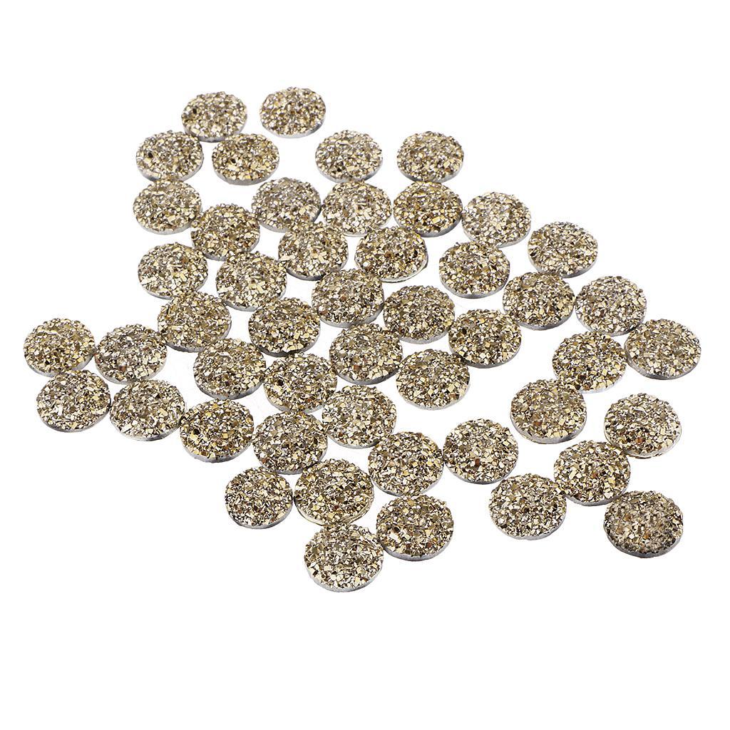 50 Stück Flatback Harz Strass Handwerk