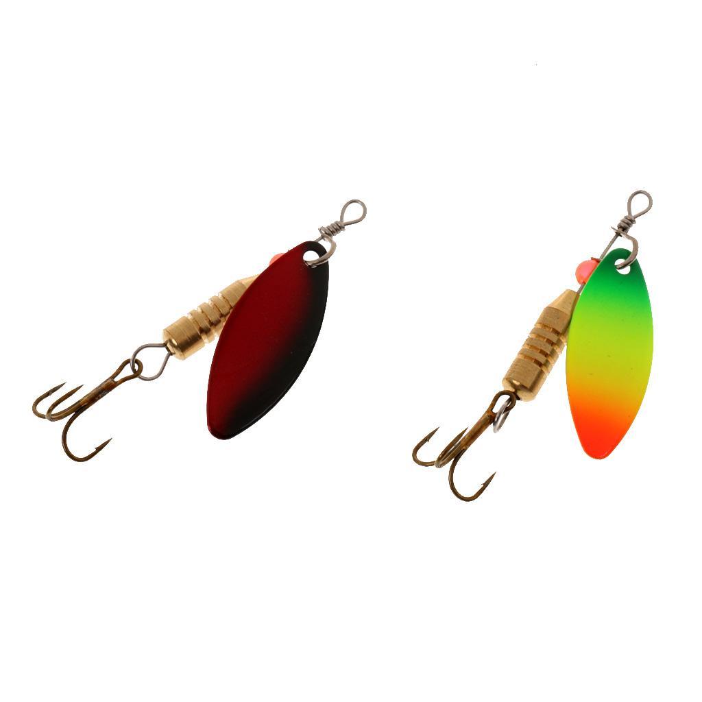 10Pcs//30Pcs Assorted Spoons Fishing Lures Set Metal Hooks Spinner Baits Tackle