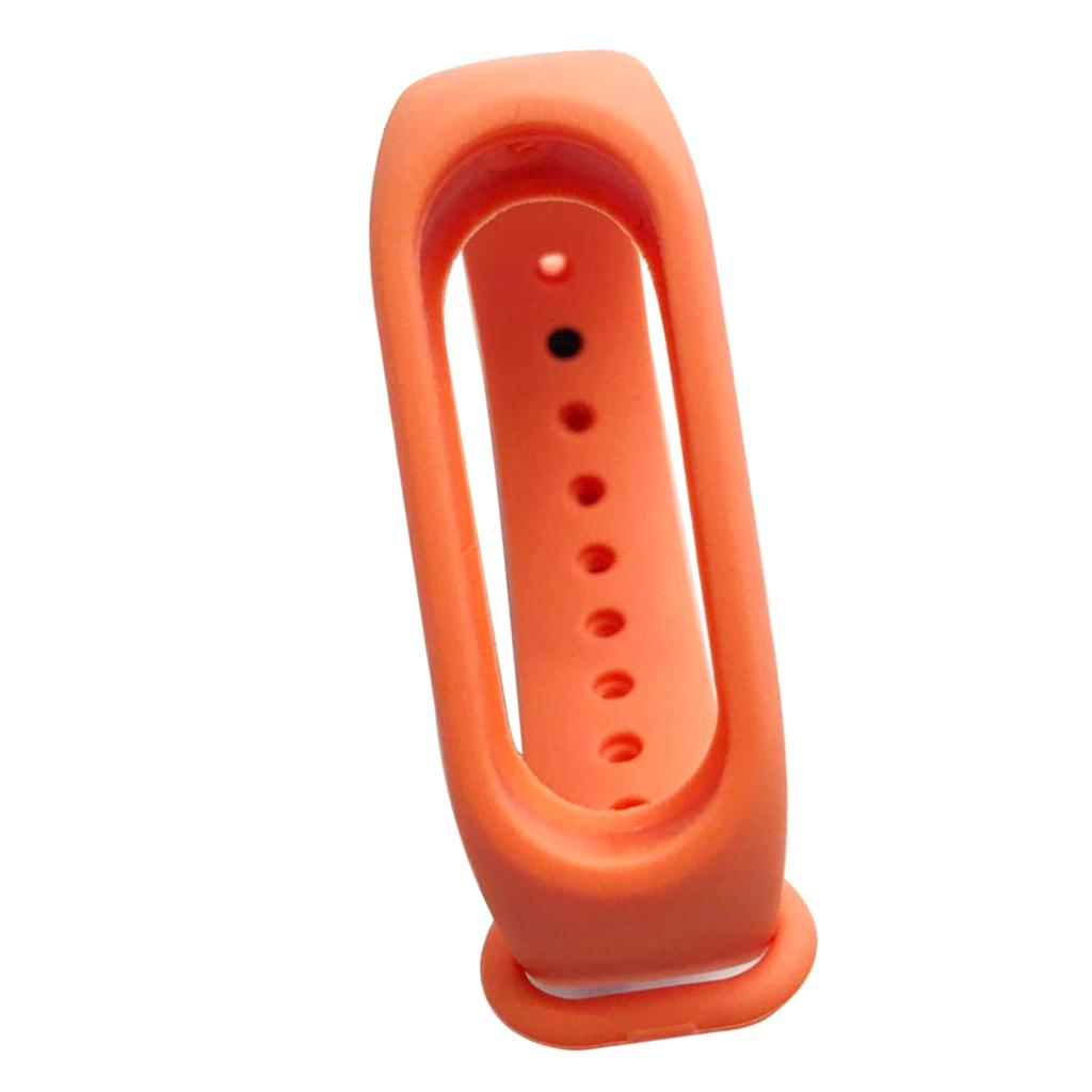 Replacement TPU Silicone Wrist Strap for Xiaomi 2 Smart Bracelet orange