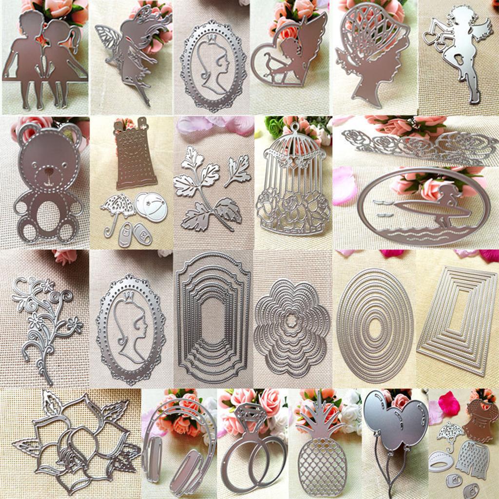 Metal Cutting Dies Stencil DIY Scrapbooking Embossing Card Leaf 2