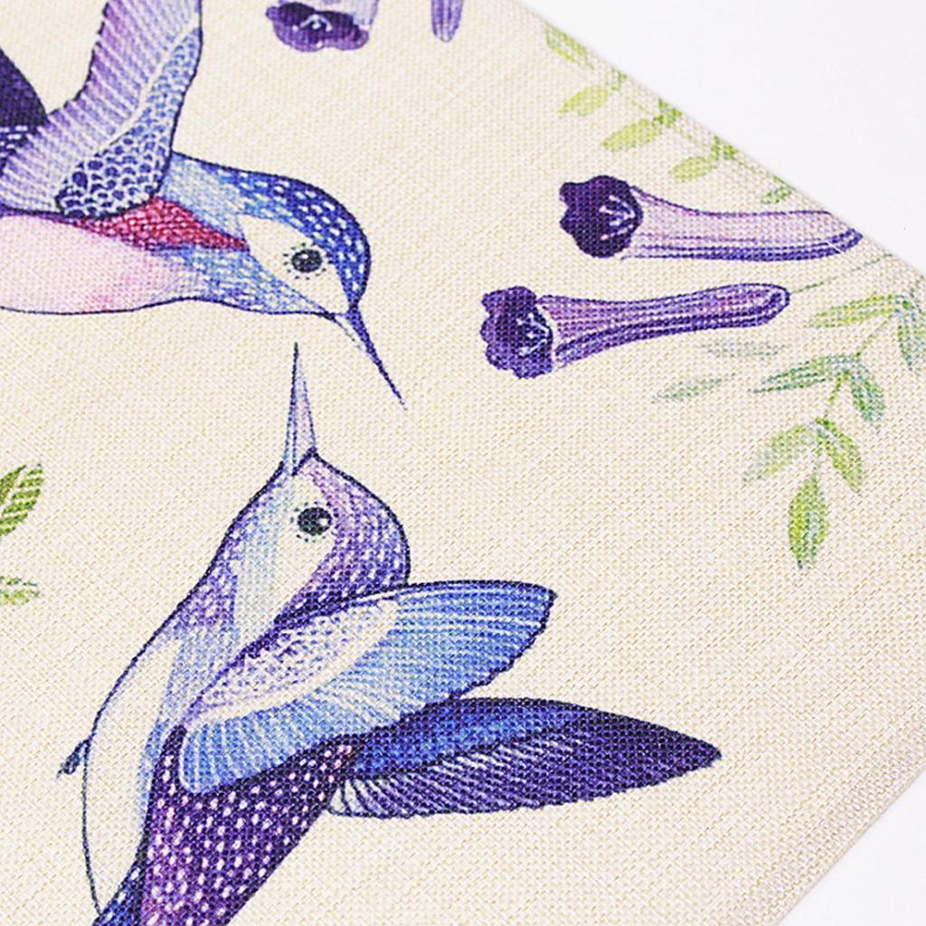 Bird Pattern Dining Table Mats Drink Coasters Placemats Birds delighted meet