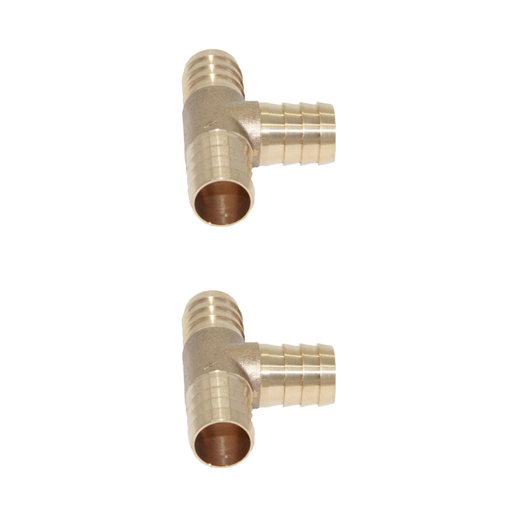 Brass Straight Connector Fitting Water Hose Pipe Tube Coupler Joiner Adapters
