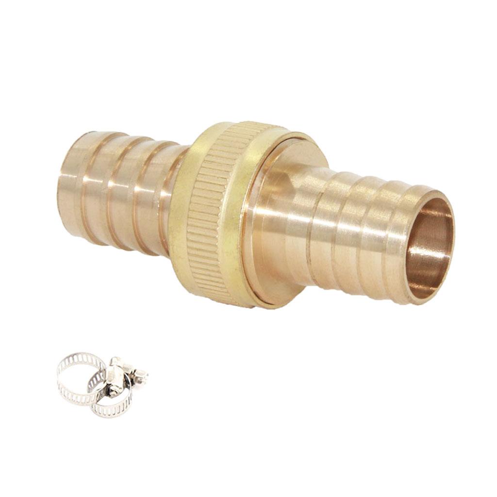 Brass Garden Irrigation Car Washing Pipe Hose Connector Adaper Joiner 01