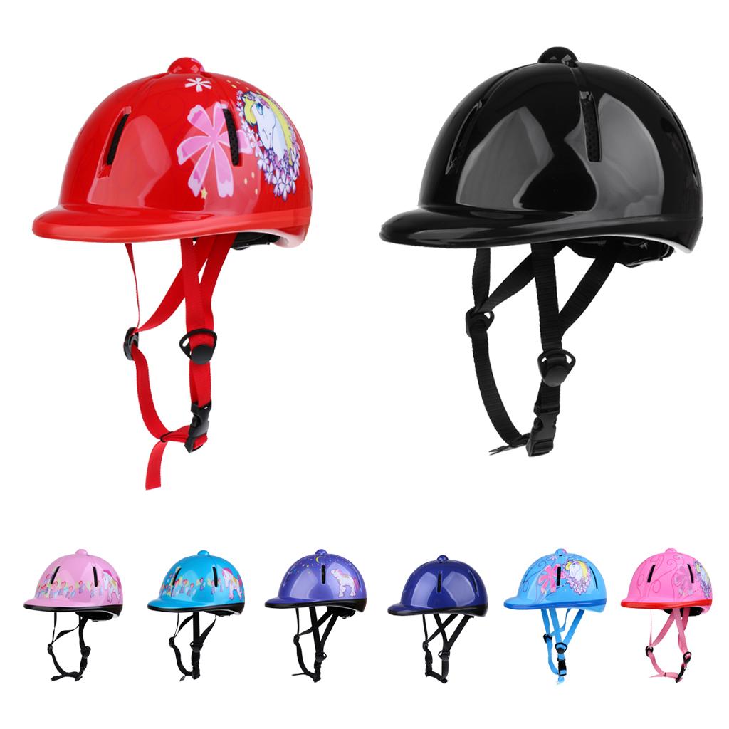 Children Kids Adjustable Horse Riding Hat/Helmet Head Protective