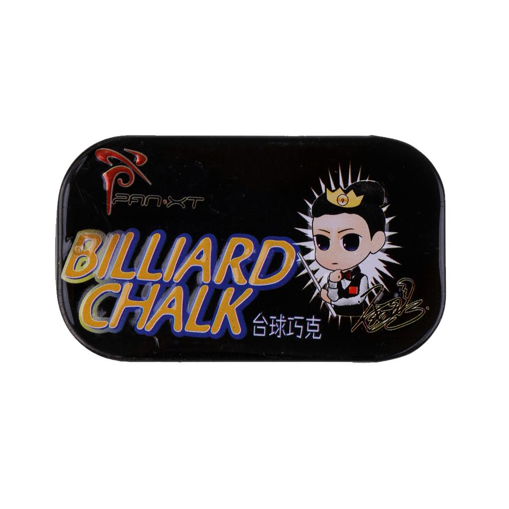 2 Pieces Billiard Chalk Snooker Pool Cue Tip Billiards Accessories Blue