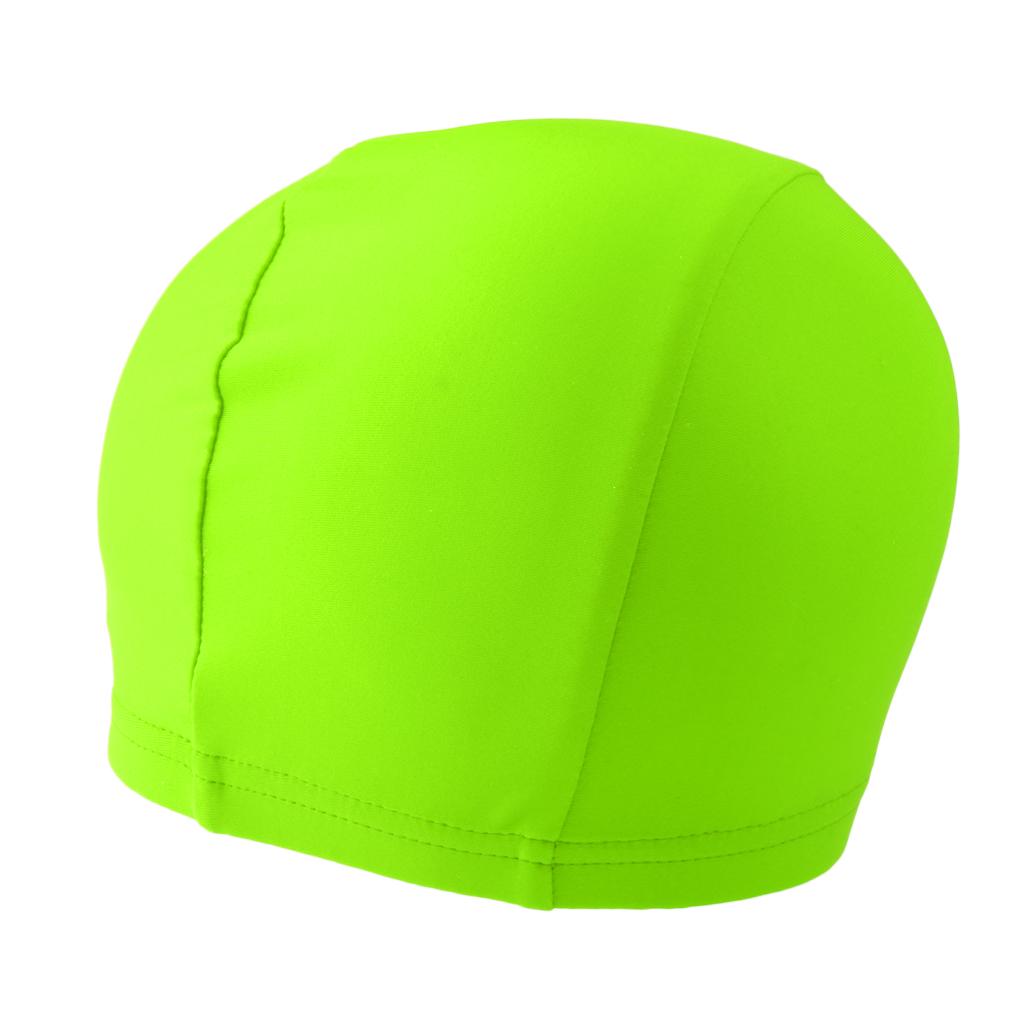 Skull Cap Under Helmet Liner for Cycling Swim Pool Bathing Fluorescent Green