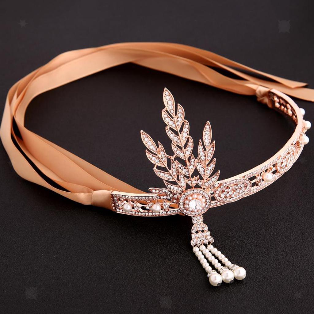 1920/'s Flapper Great Headpiece Vintage Headband Dance Party Headwear