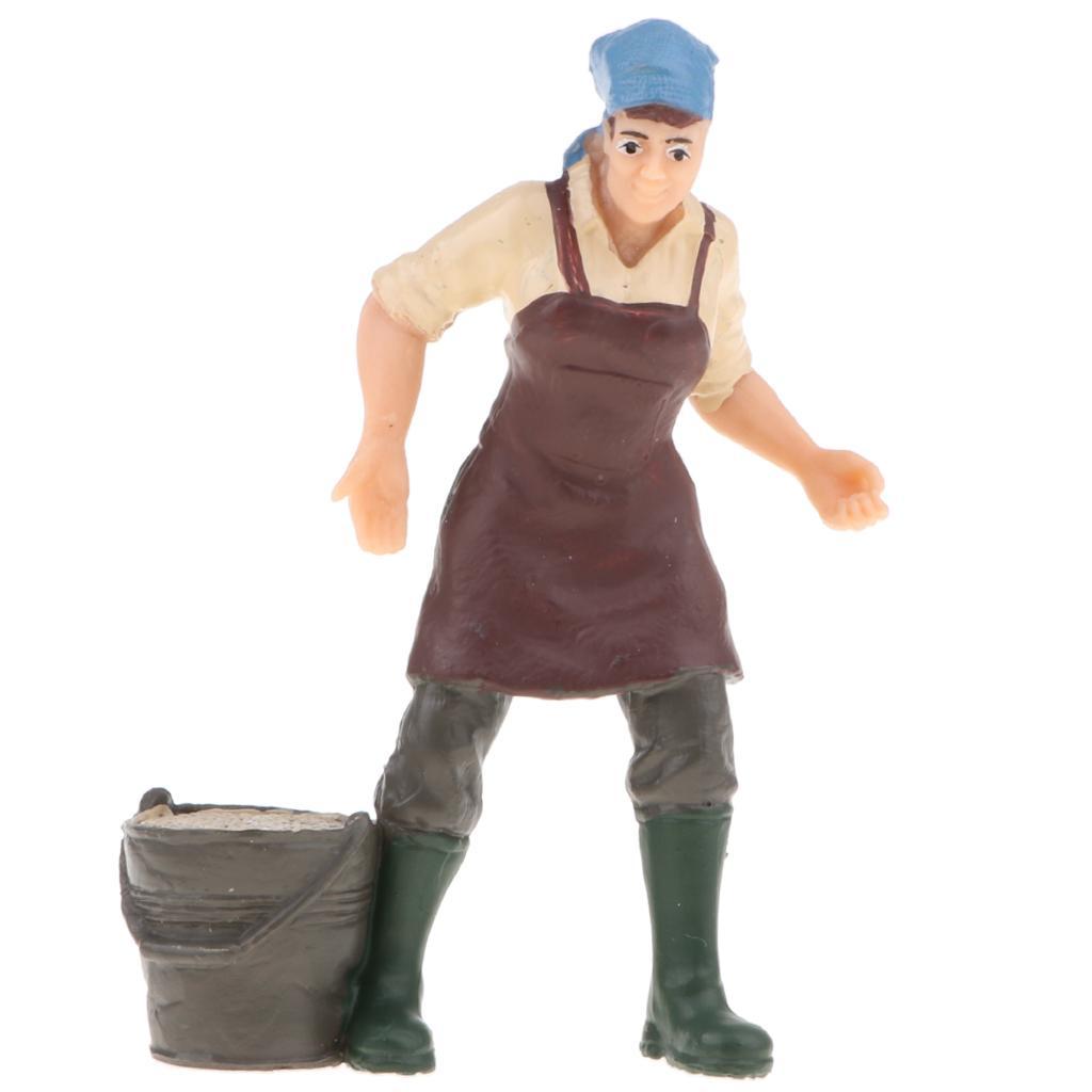Simulation Menschen Modell Figur Bauer Bauer Spielzeug