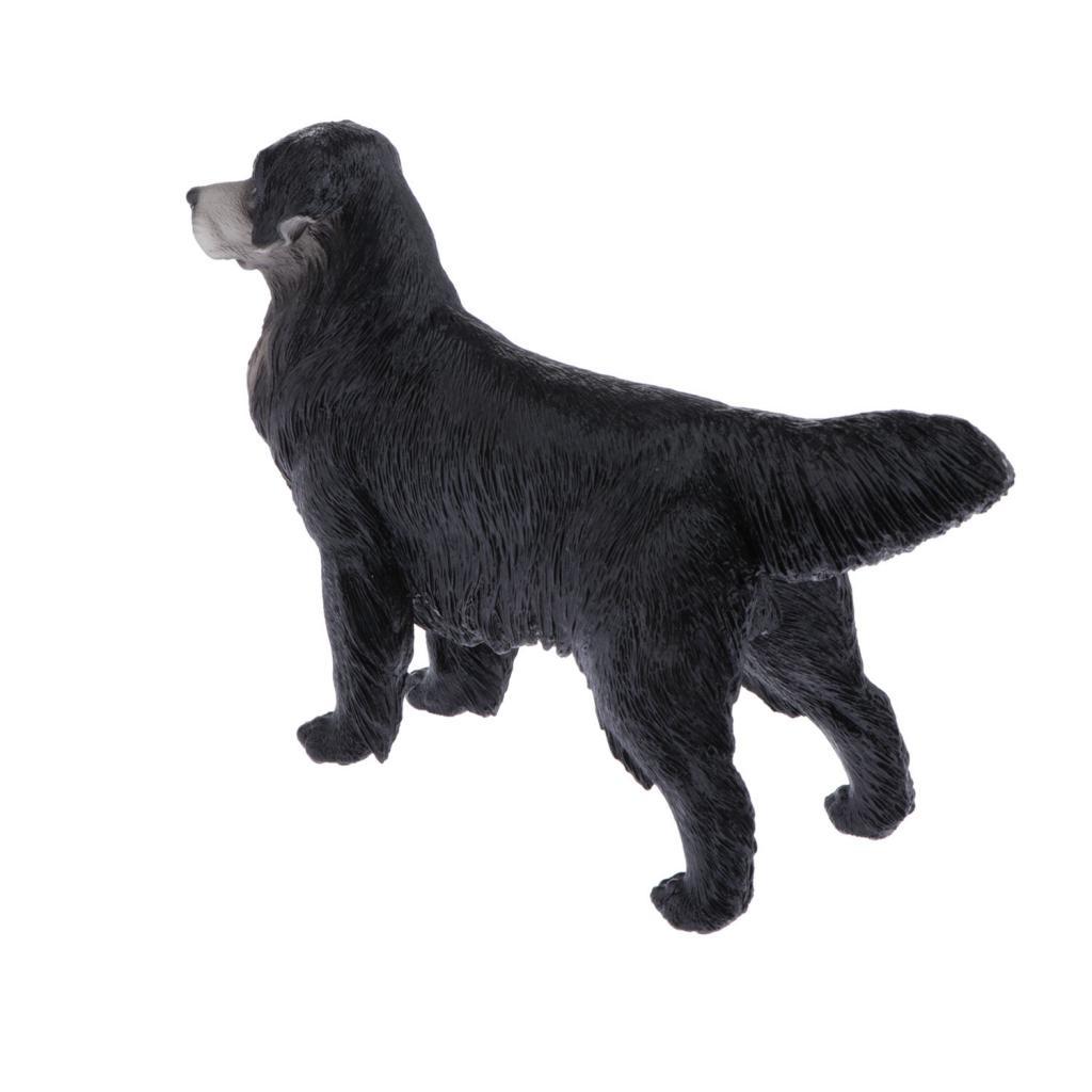 Simulation Pet Dogs Figurine Model Toys Kids Early Education Toys Home Decor 
