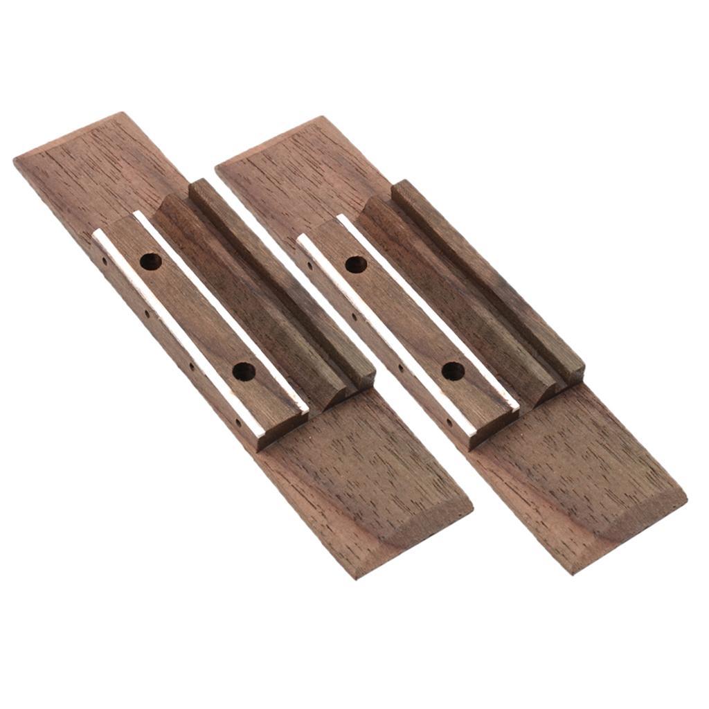 Gitarre Ersatz Brücke aus Rosenholz für Ukulele 4 String Gitarre,