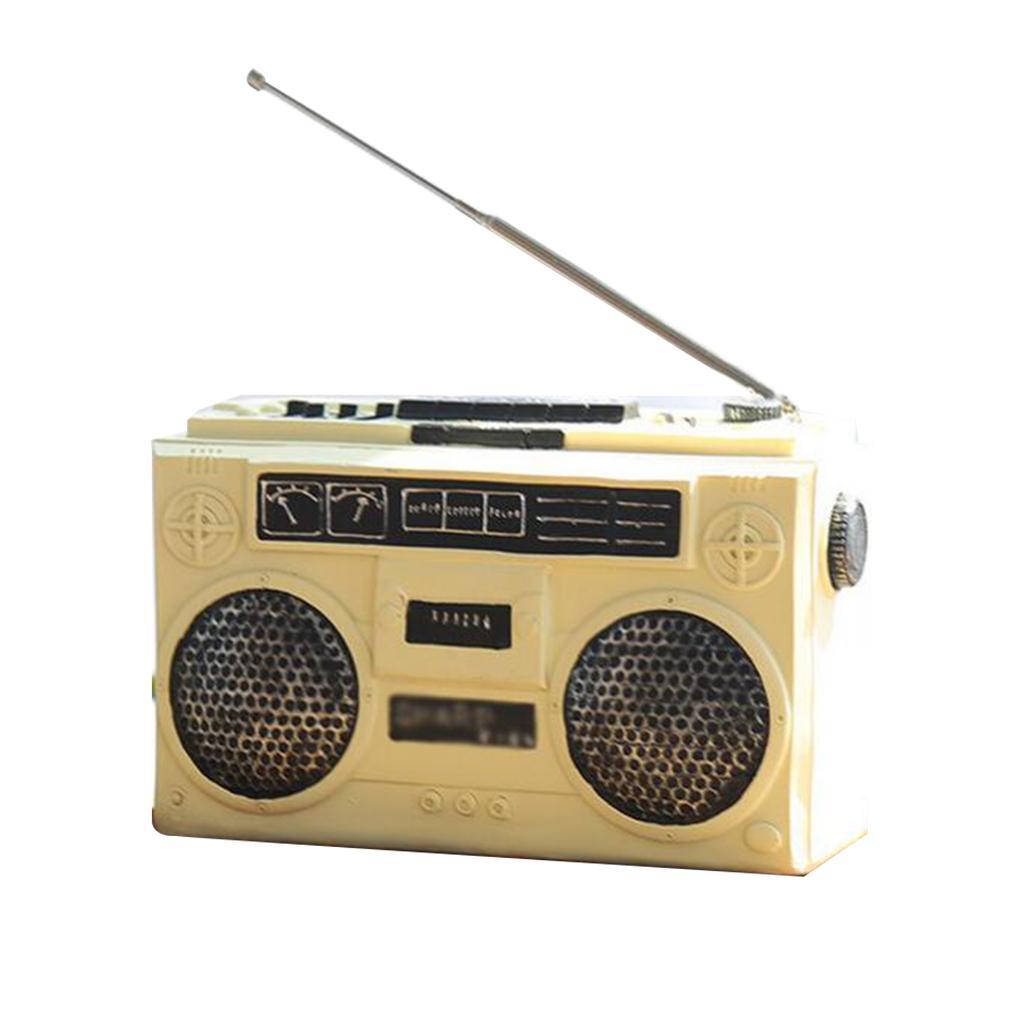 Vintage Harz Radio Handwerk Wohnaccessoires