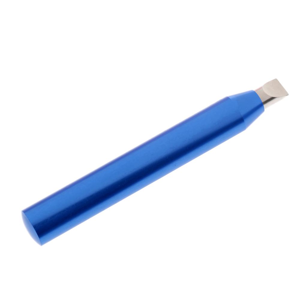 Golf Club Groove Sharpener Wedge Regrooving Tool Cleaner Regroover Blue