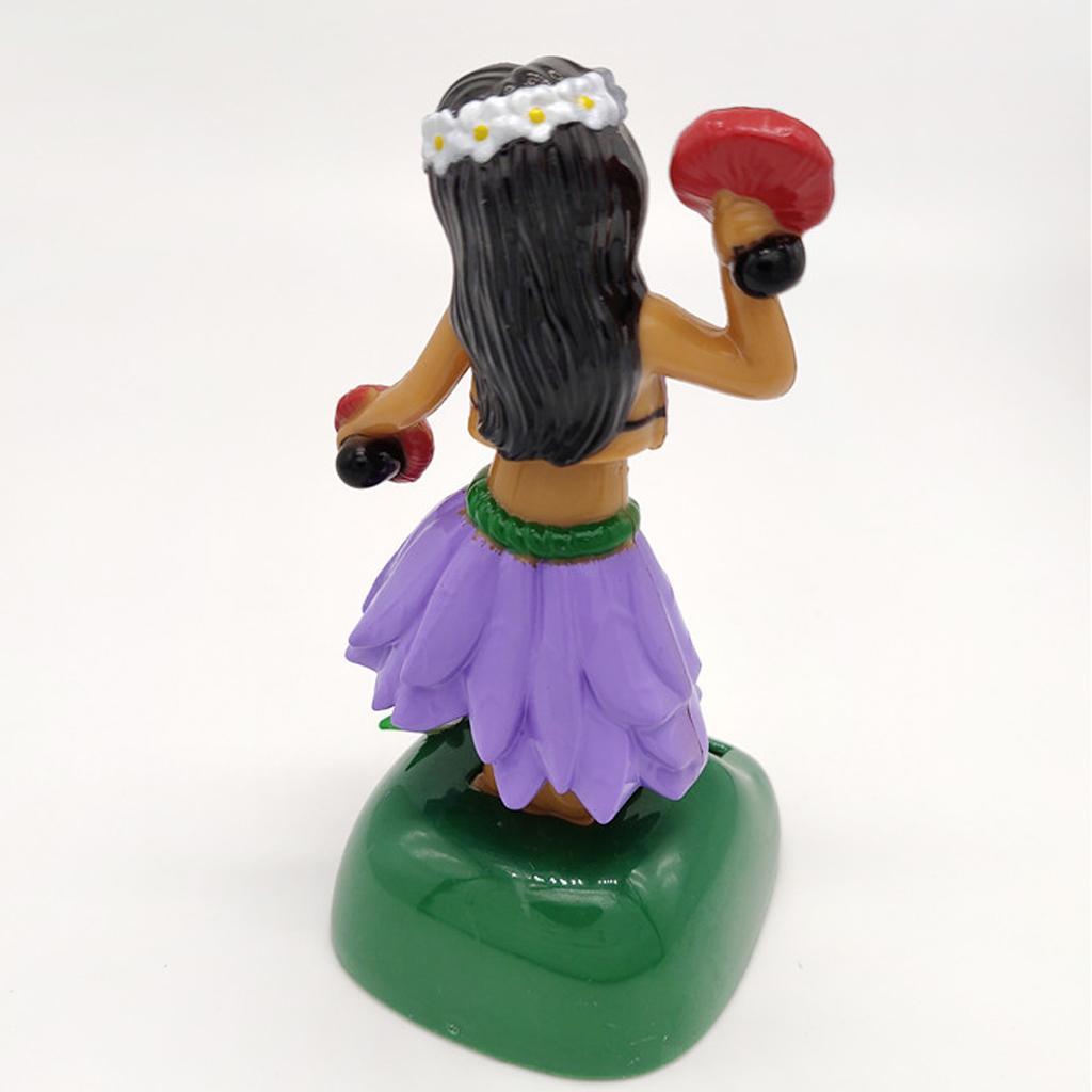 Solarbetrieben Hula Girl Wackel Solarfigur Auto Wackelfigur Tanzende Figuren