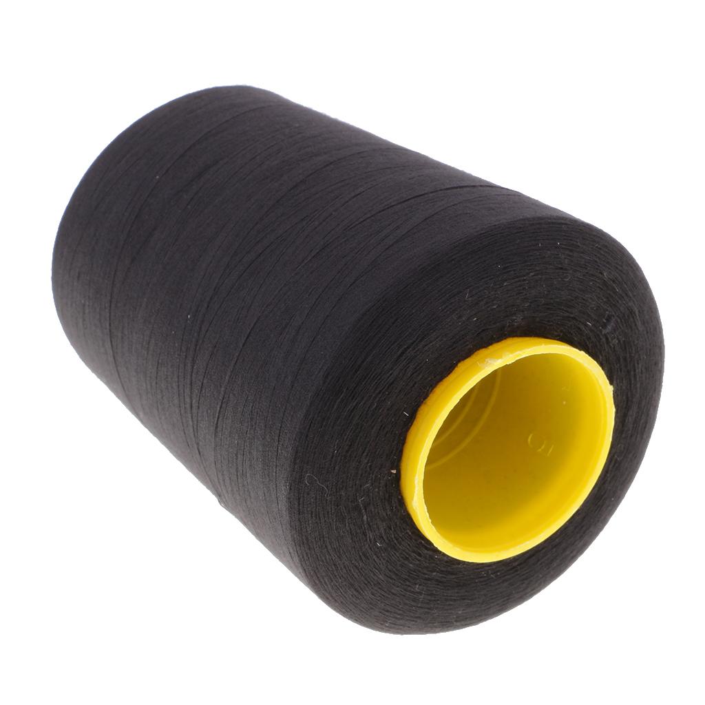 8000 Yards Polyester Sewing Thread for Sewing Machine 40S/2 Black