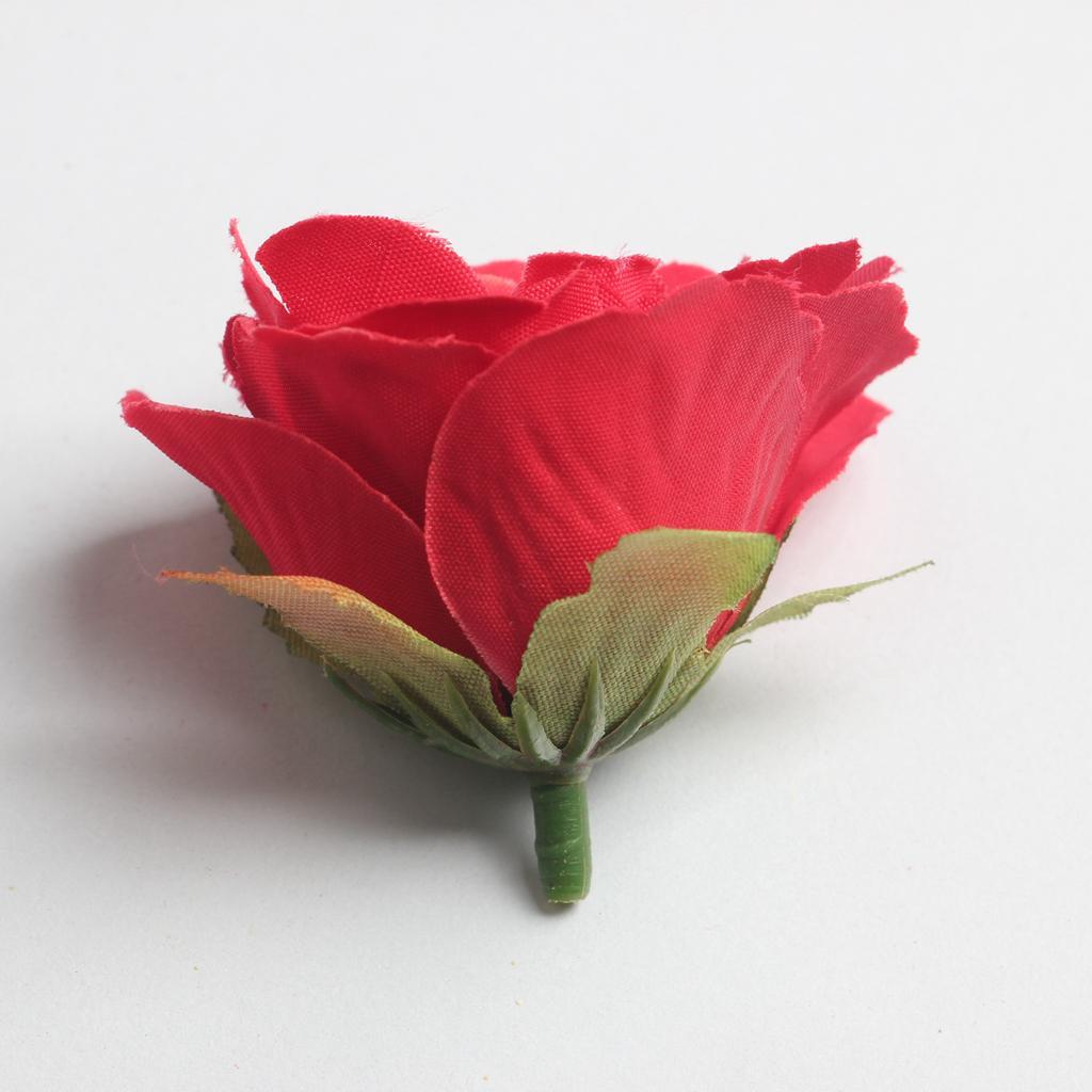 10pcs 5cm Artificial DIY Silk Rose Heads Peony Flower Heads Wedding Party Decor