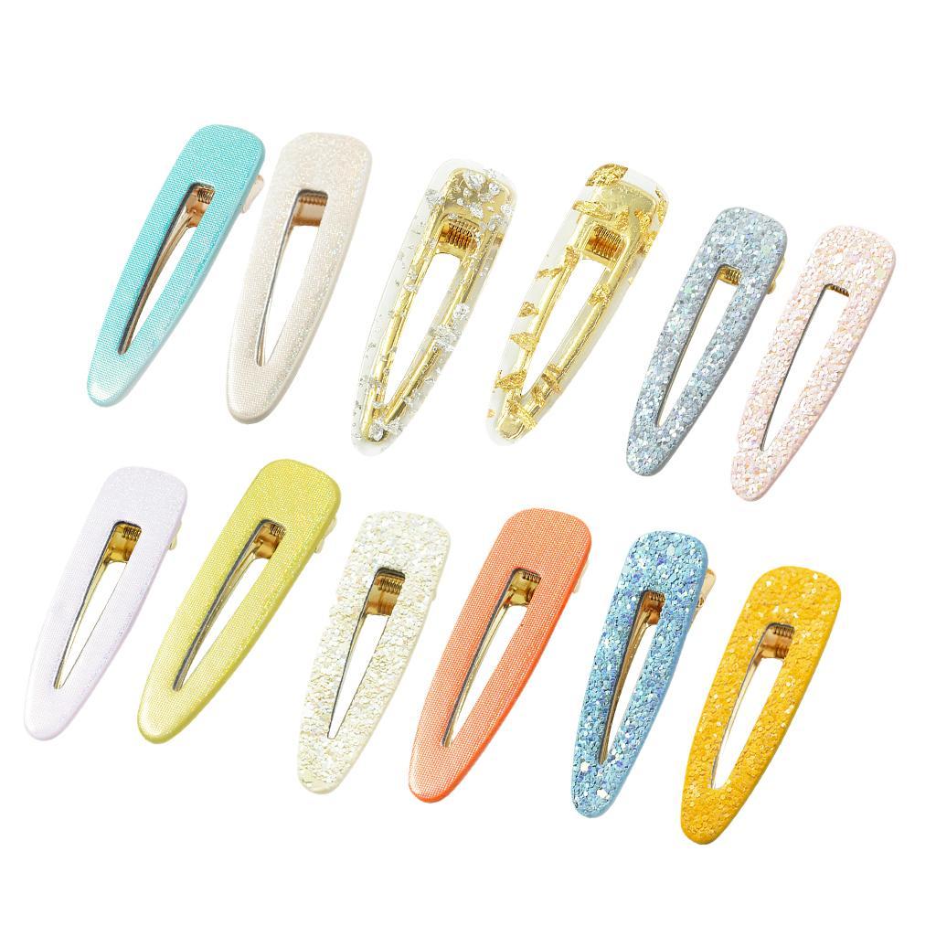 2Pcs Entenschnabel Haarspangen Haarnadel Barrette Mode Haarschmuck
