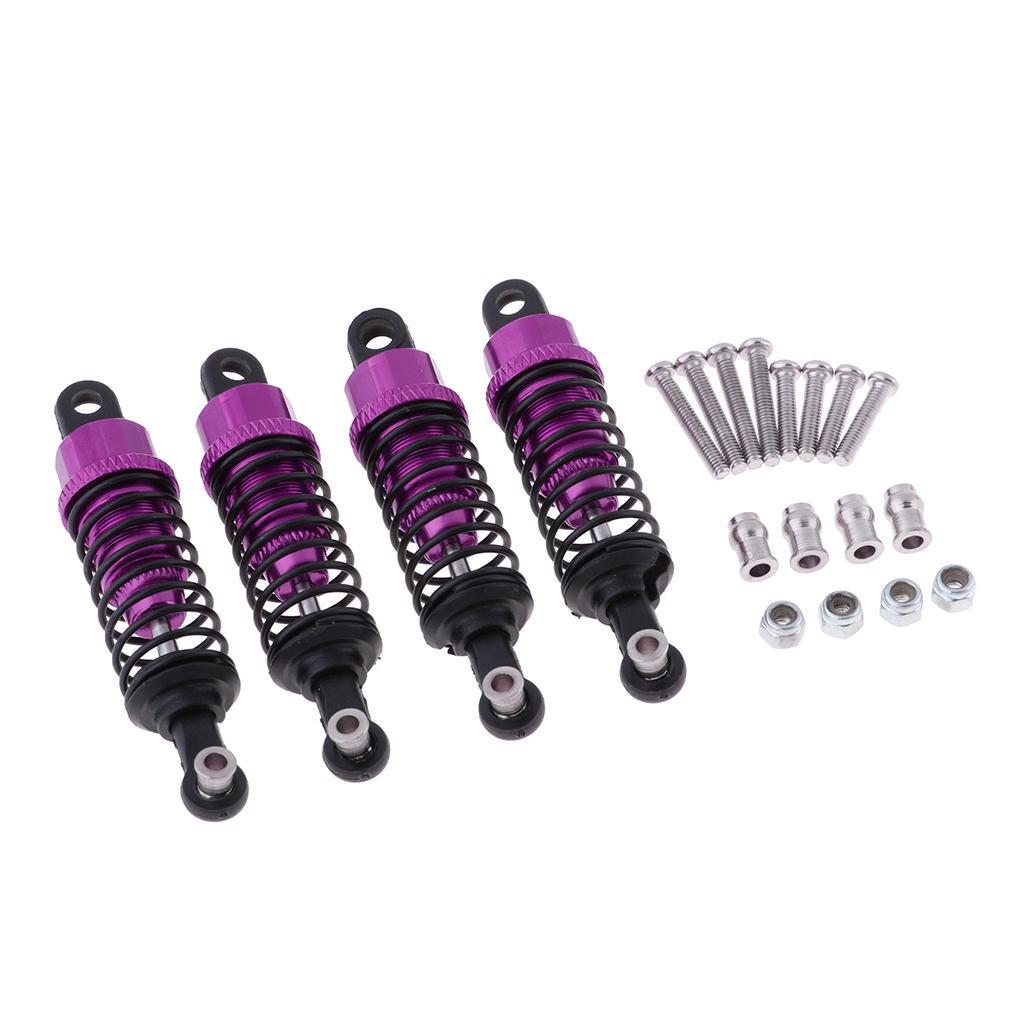 4 stücke Metall Stoßdämpfer für WPL 1//16 RC Auto Halb Pickup Truck Teile
