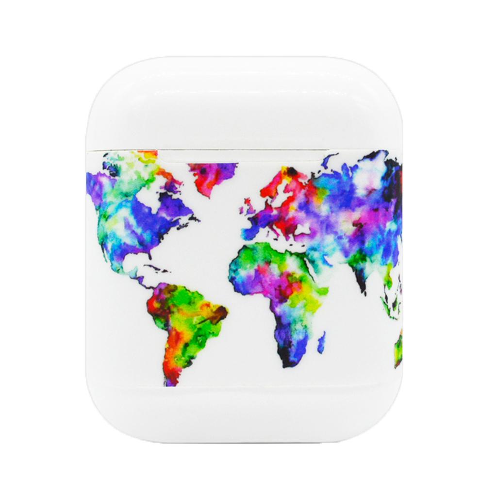 Protective Skin Decal For Apple Airpods Wrap Cover Sticker Skins Map 