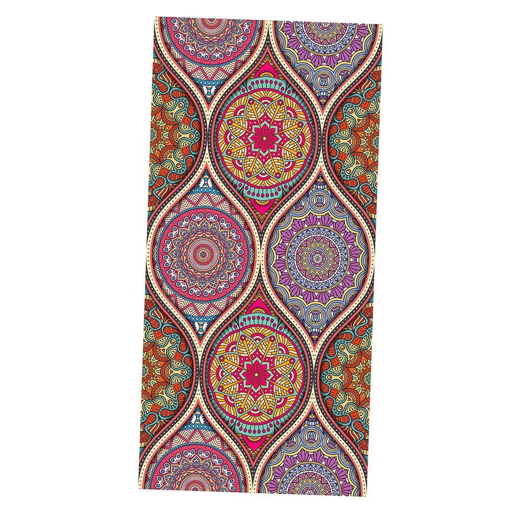 Flower Print Stained Glass Window Film Shower Door Privacy Filter Home Decor