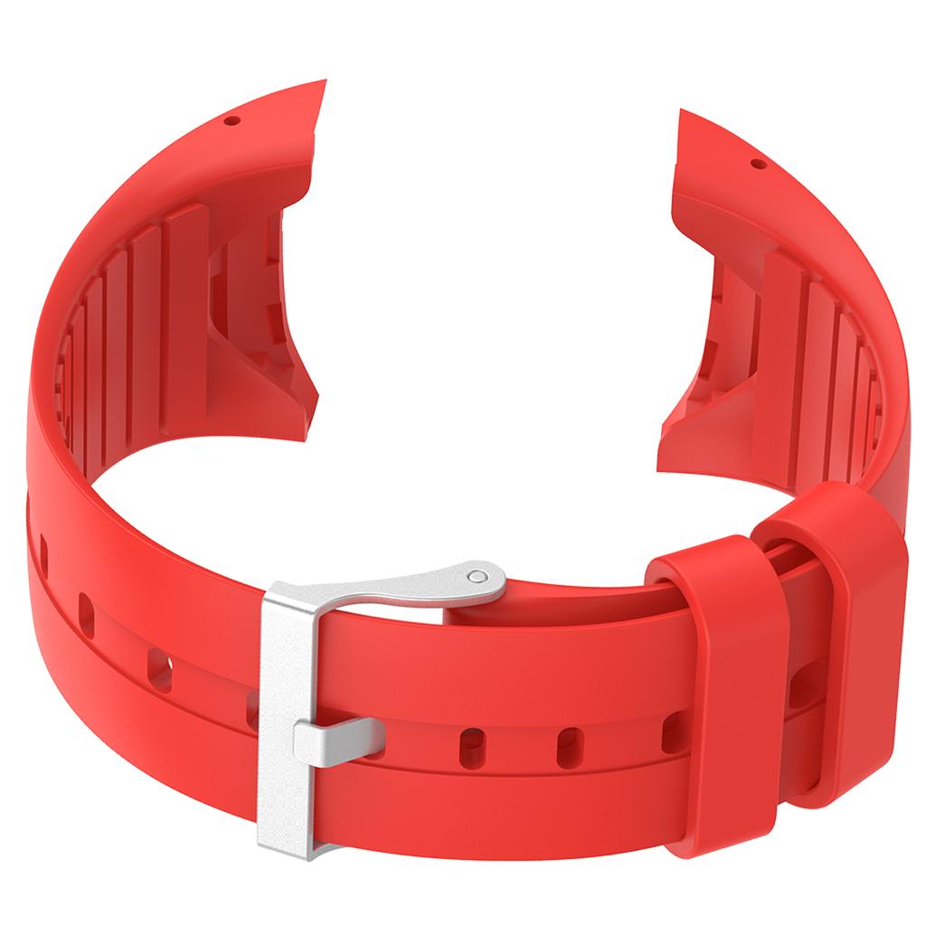 Silicone Wrist Band Replacement Strap for Polar M400 M430 Smart Watch Red