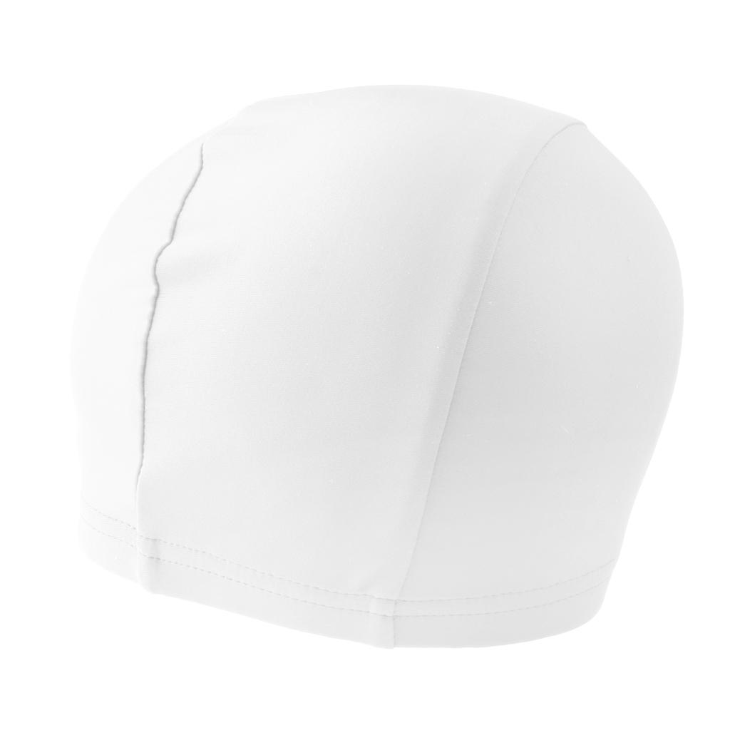 Skull Cap Under Helmet Liner for Cycling Swim Pool Bathing White