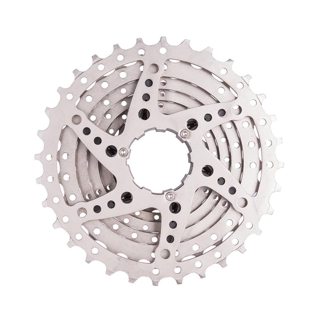 Steel 9//8 Speed 11-25T// 11-32 Tooth MTB Cassette Mountain Bicycle Freewheel