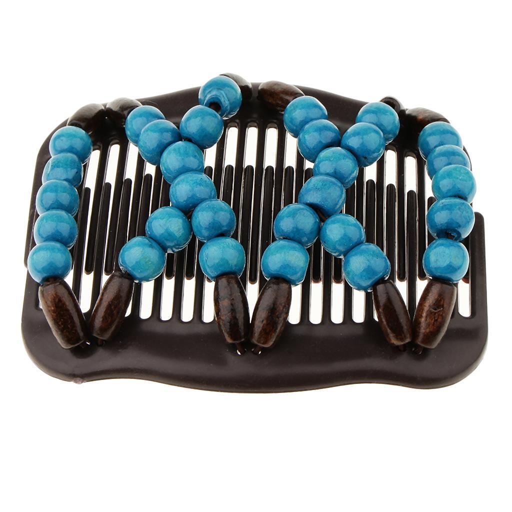 Double Combs Clips Stretchy Womens Hair Accessory Hair styling Design Tool 