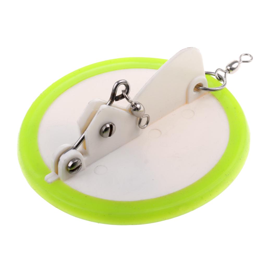 Boat Deep Sea Fishing Round Disc Trolling Connector 10.5cm