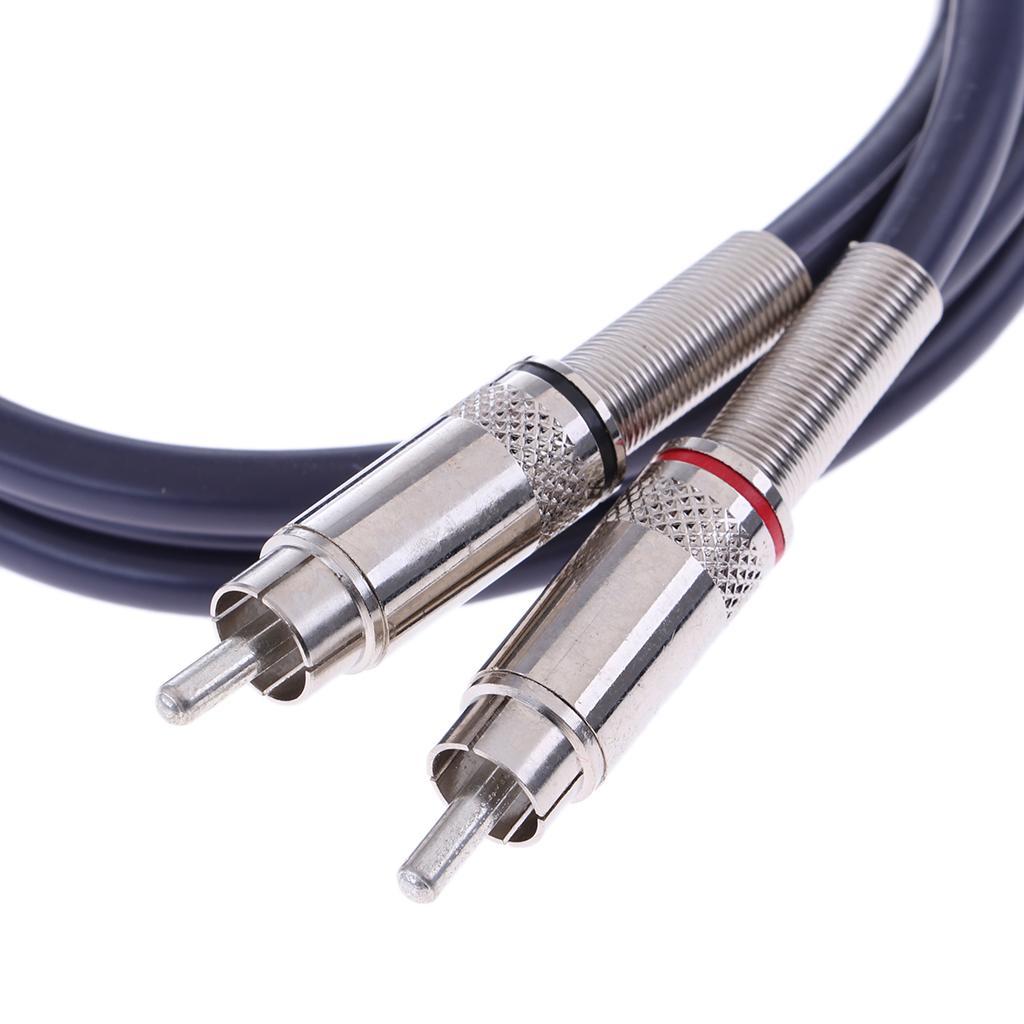 Dual Female XLR to Male RCA Cable 2 XLR to 2 RCA Plug AUX Audio Cable Cord eBay